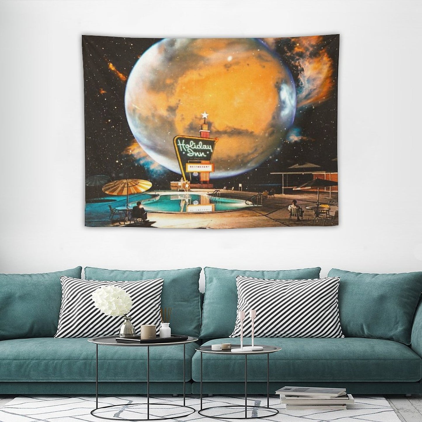 The Holiday Inn Space Tapestry