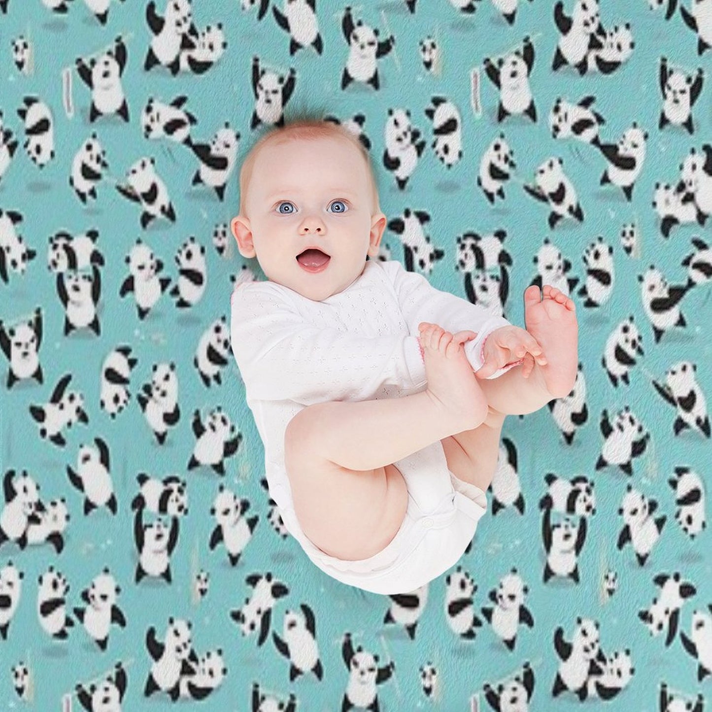 PANDAMONIUM Throw Blanket