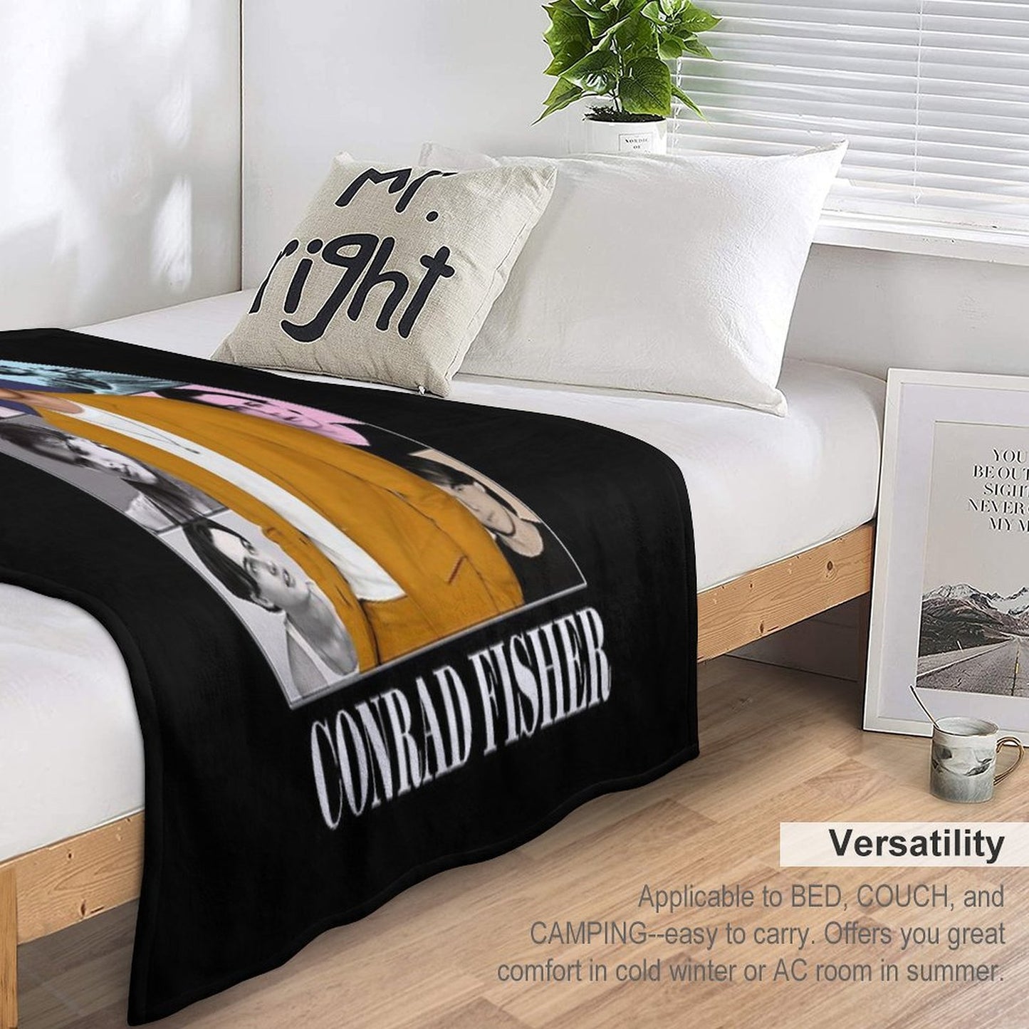 Conrad Fisher The Summer I Turned Pretty Throw Blanket