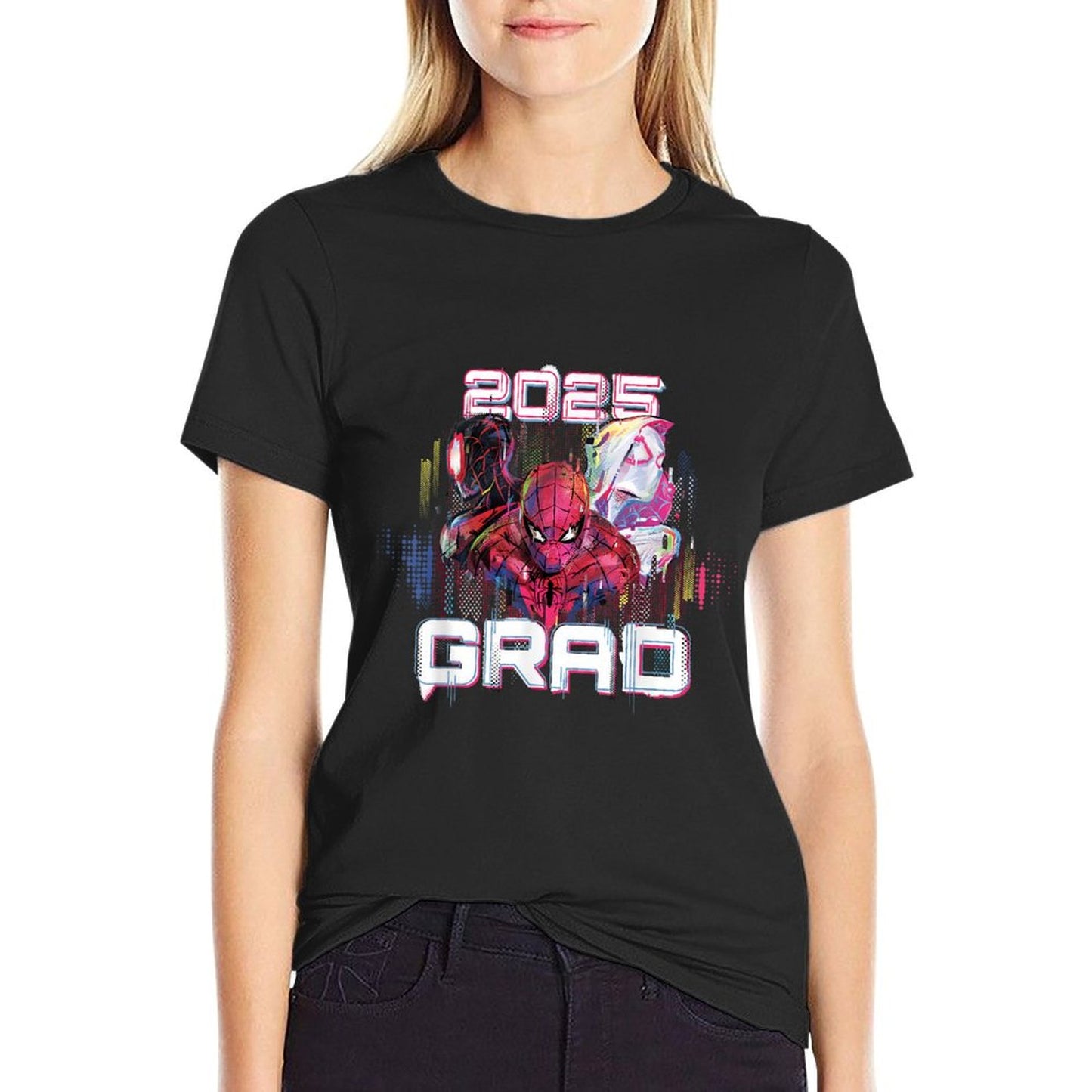 Marvel Super Heroes Spider-Man Trio "2025 Grad" Graduation T-Shirt