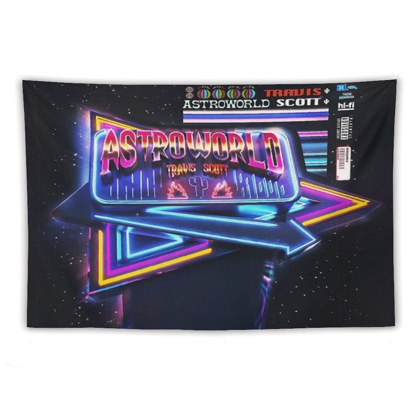 Astroworld Fan Cover Tapestry