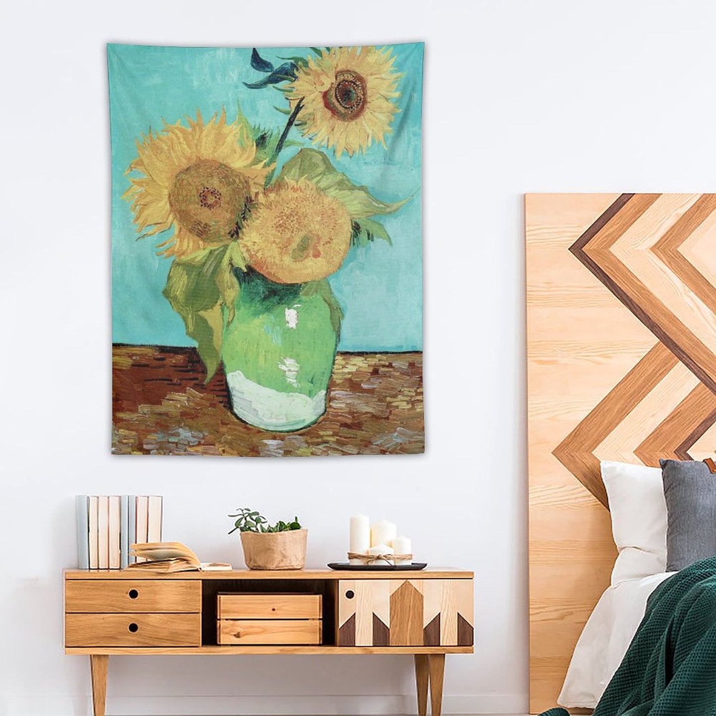 Van Gogh’s Three Sunflowers Tapestry
