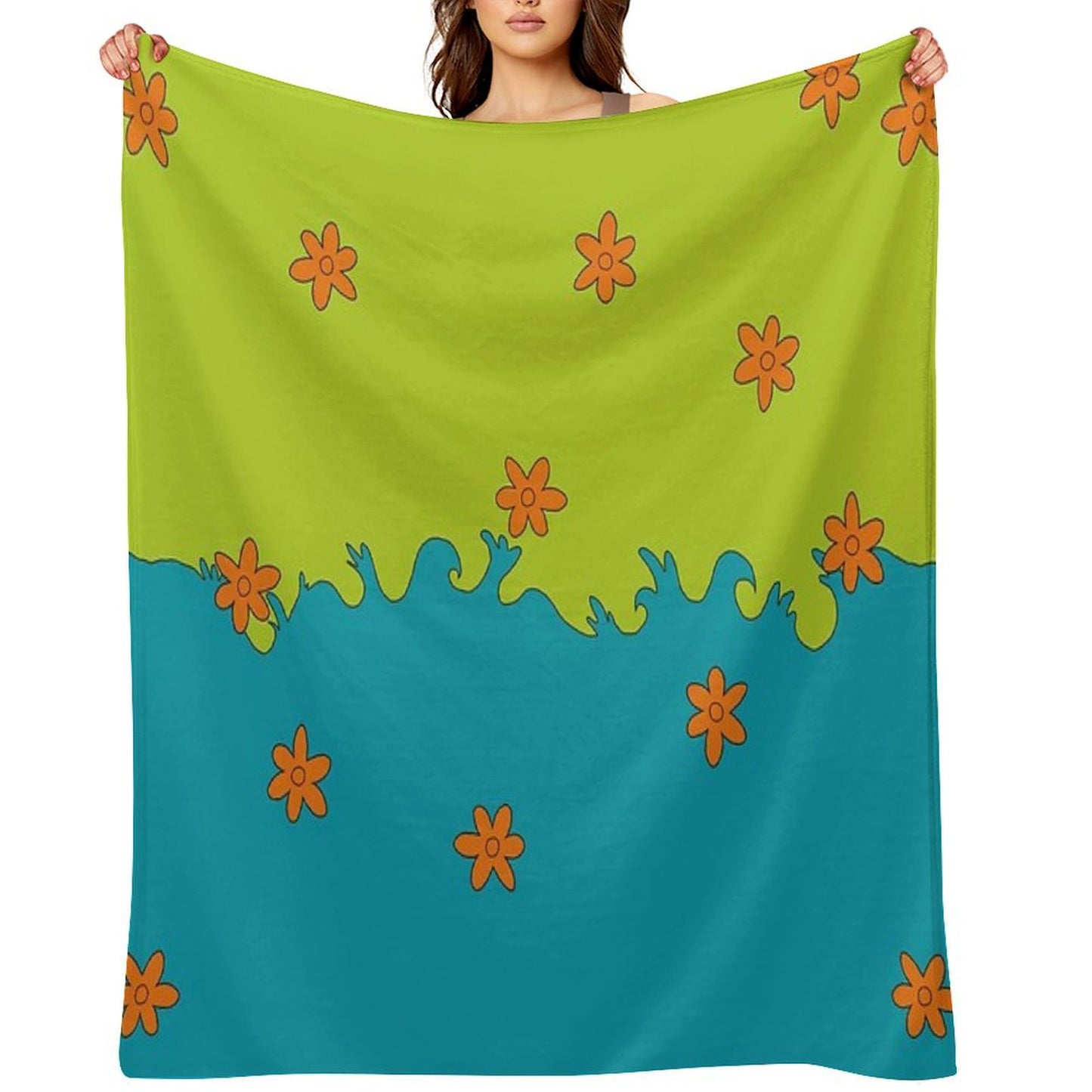 Mystery Pattern Throw Blanket