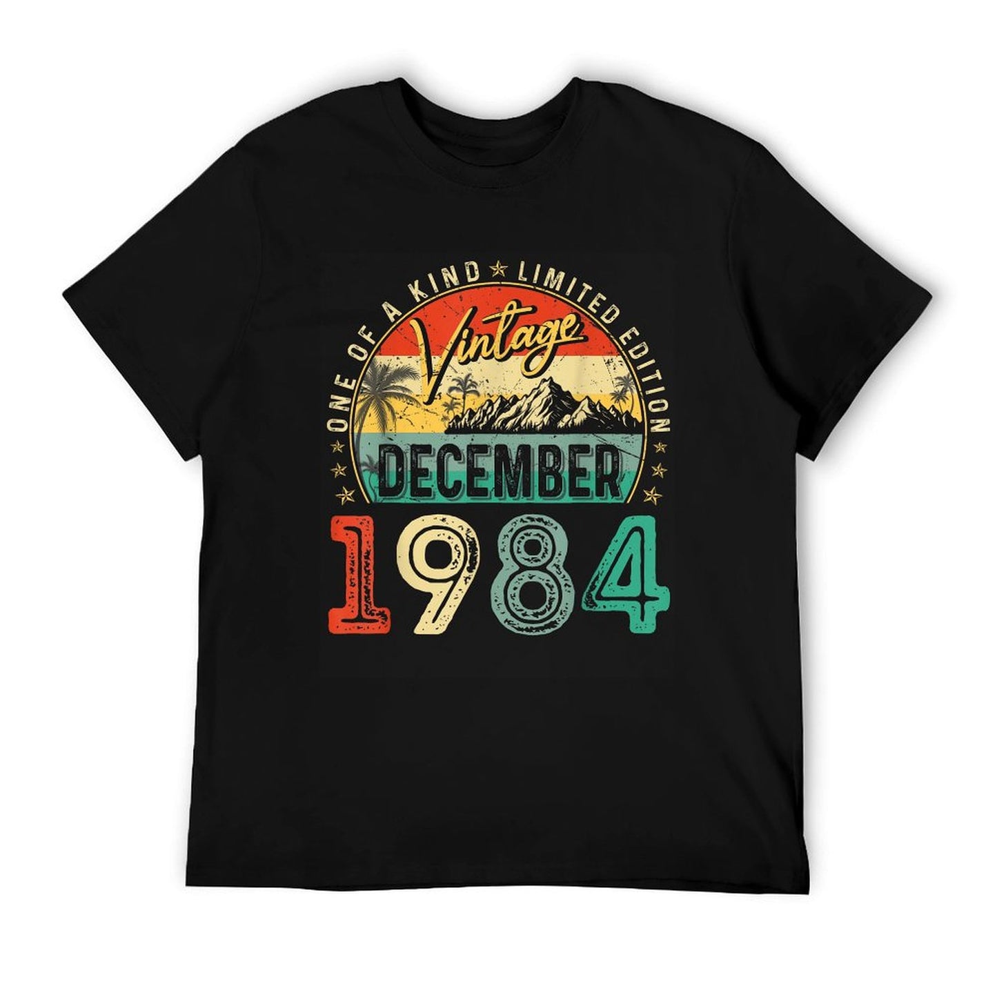 Vintage 40th Birthday Gift Vintage December 1984 Men Women Odor-resistant T-Shirt