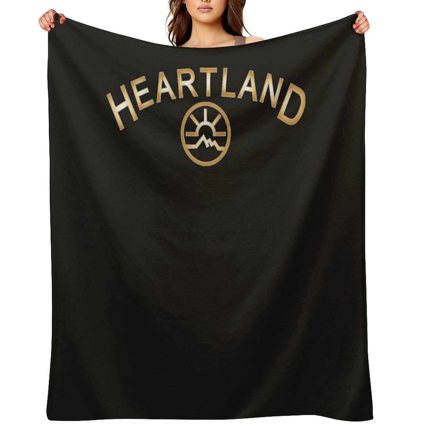 Heartland Logo Throw Blanket