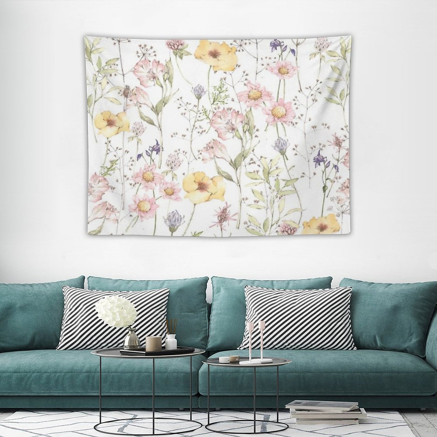 Pretty Wildflowers Tapestry