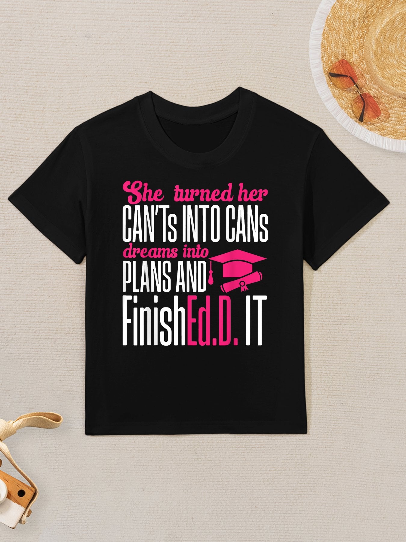 Doctor of Education Ed.D. Doctorate Graduation Kids T-Shirt
