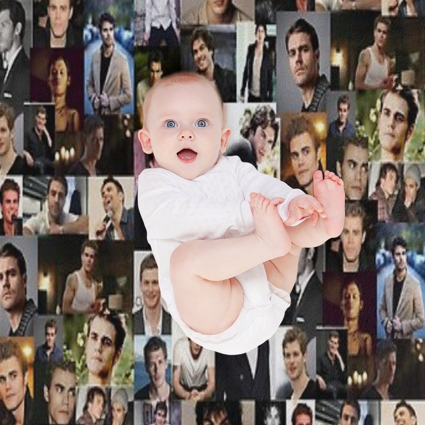 Ian,Paul And Joseph Throw Blanket