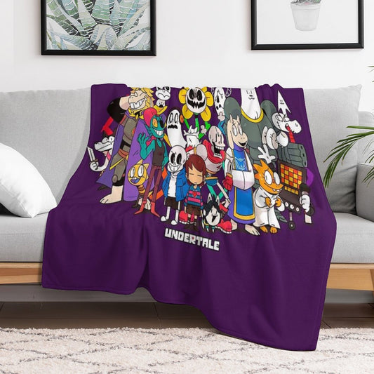 Undertale Adventure Throw Blanket