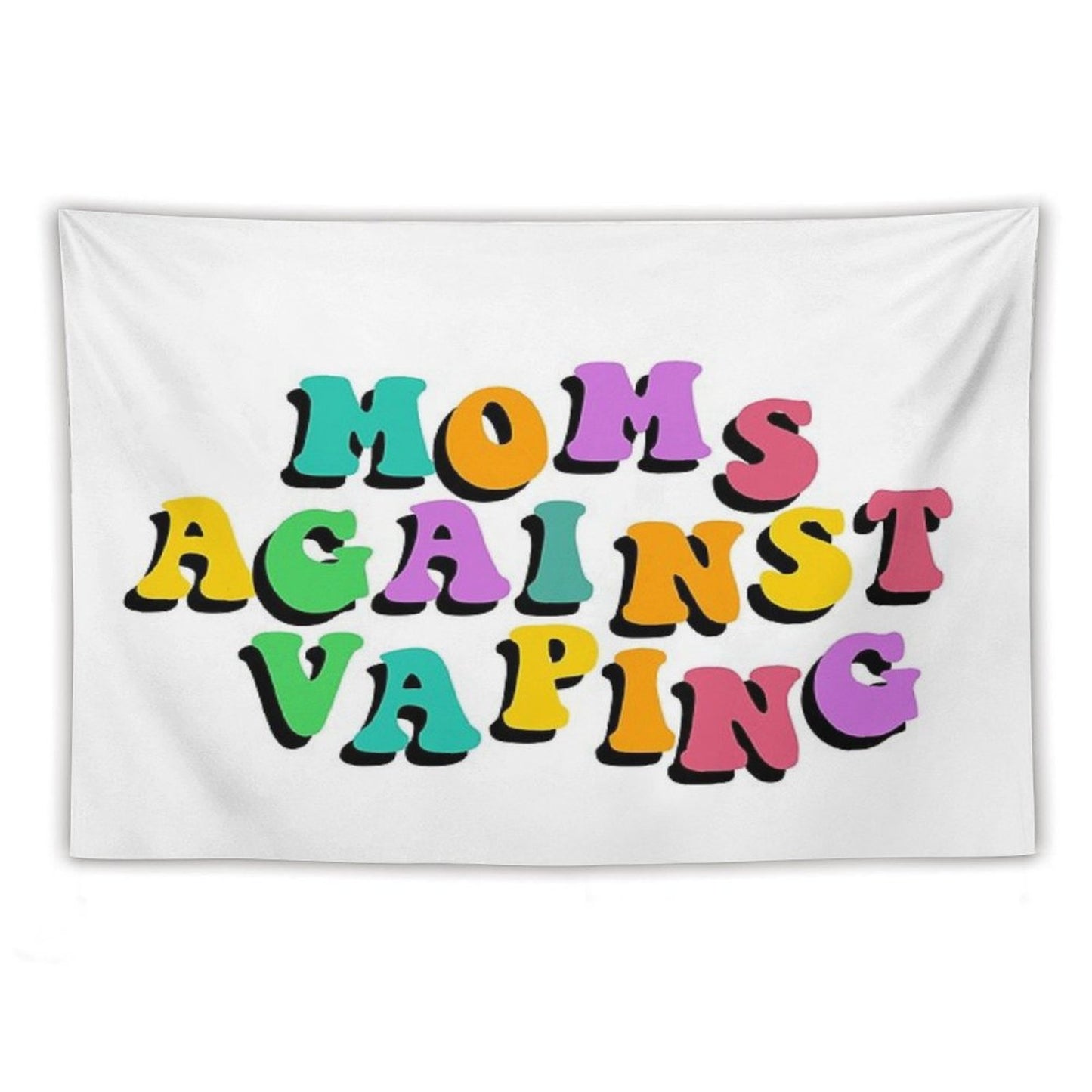 Moms Against Vaping Tapestry