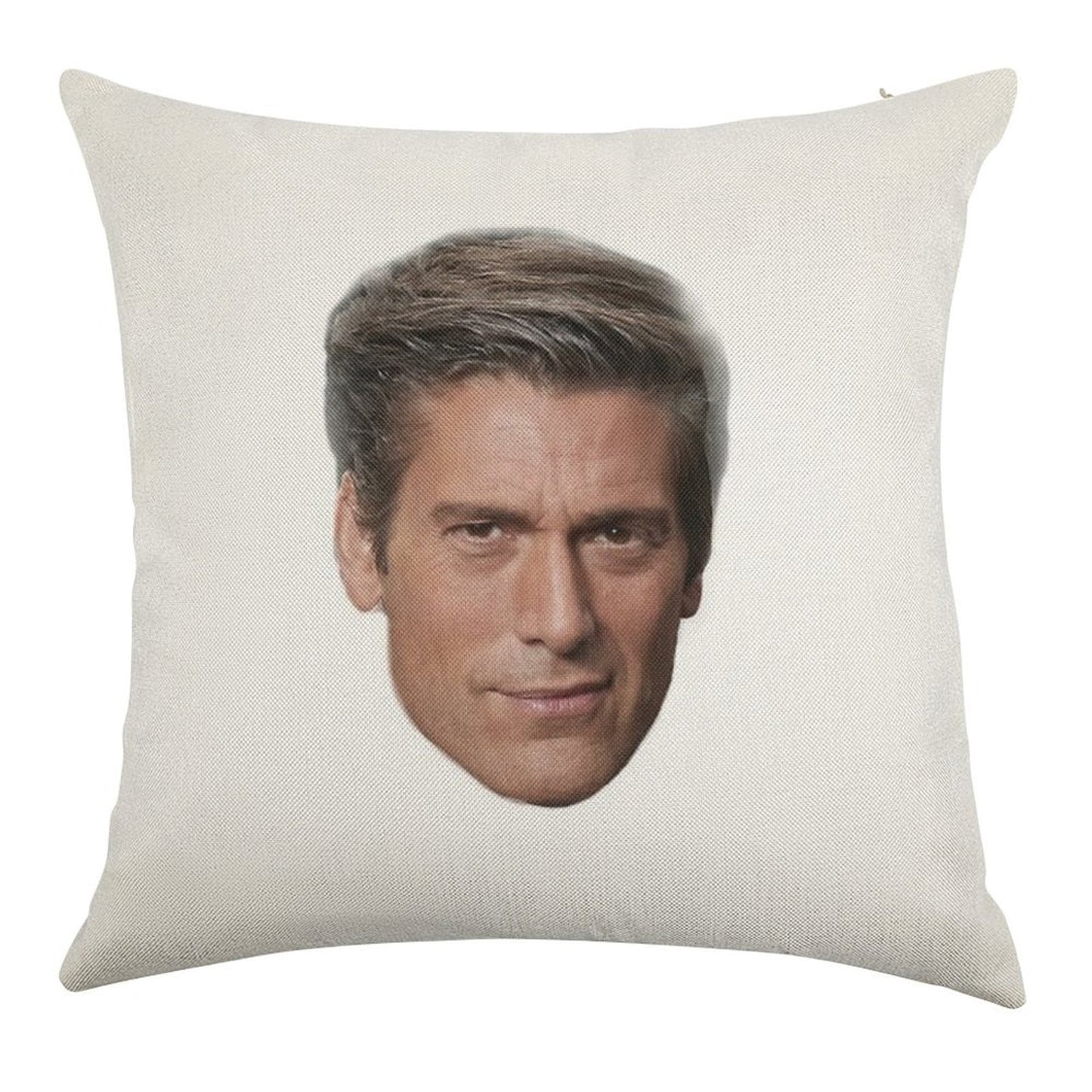 David Muirhead Linen Throw Pillow Cover