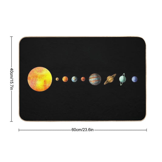 The Solar System Bath Mat