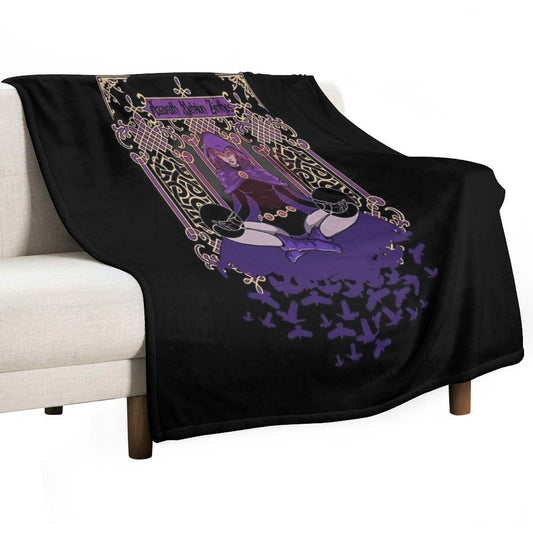 Raven Teen Titans Throw Blanket