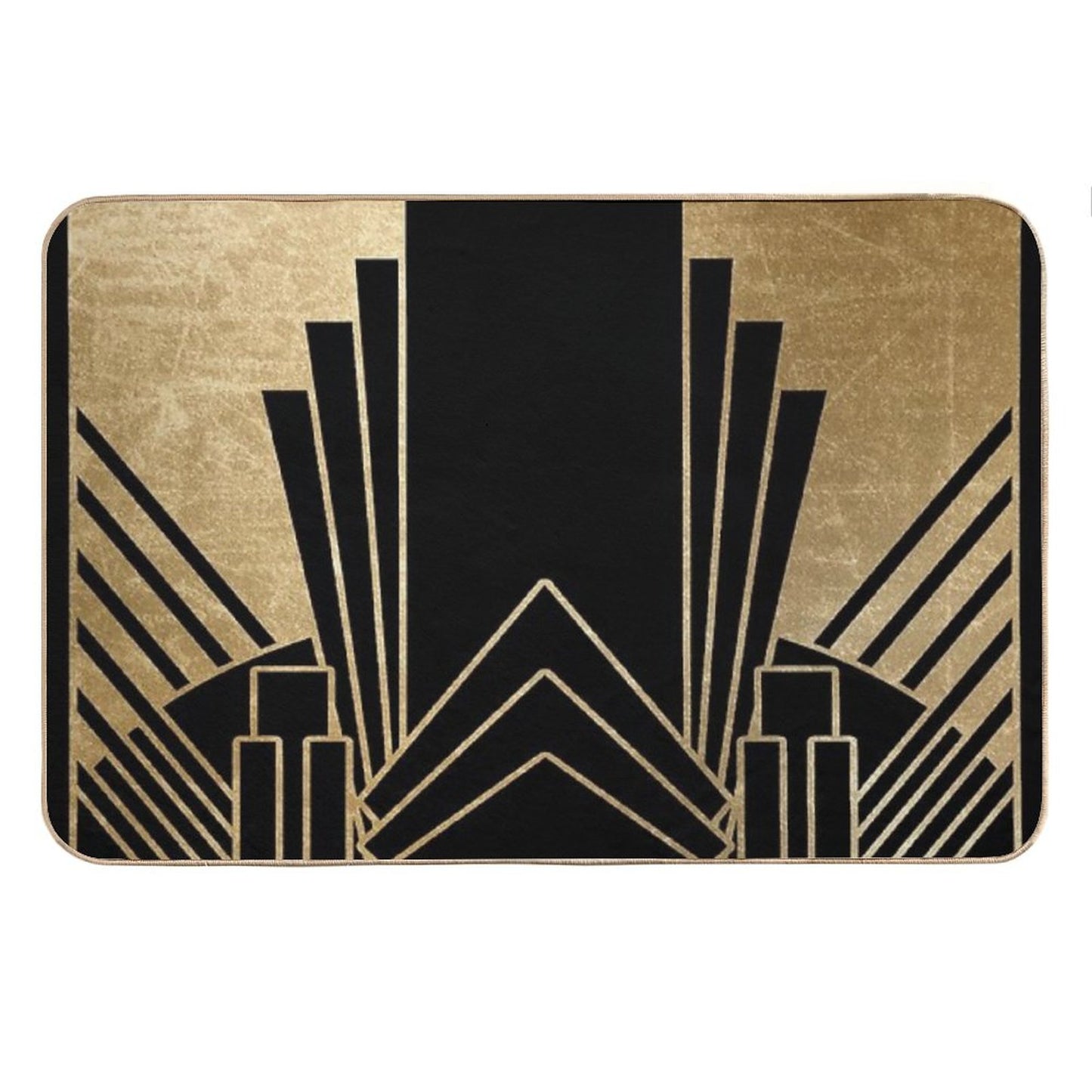 Art Deco Design Bath Mat