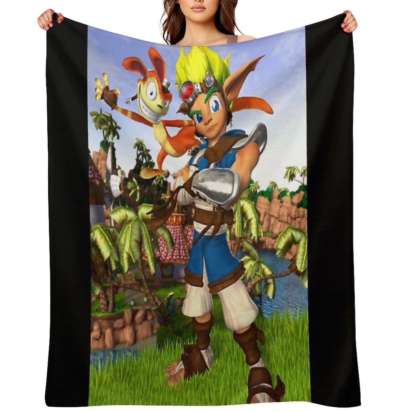 Jak And Daxter The Precursor Legacy 2 Throw Blanket
