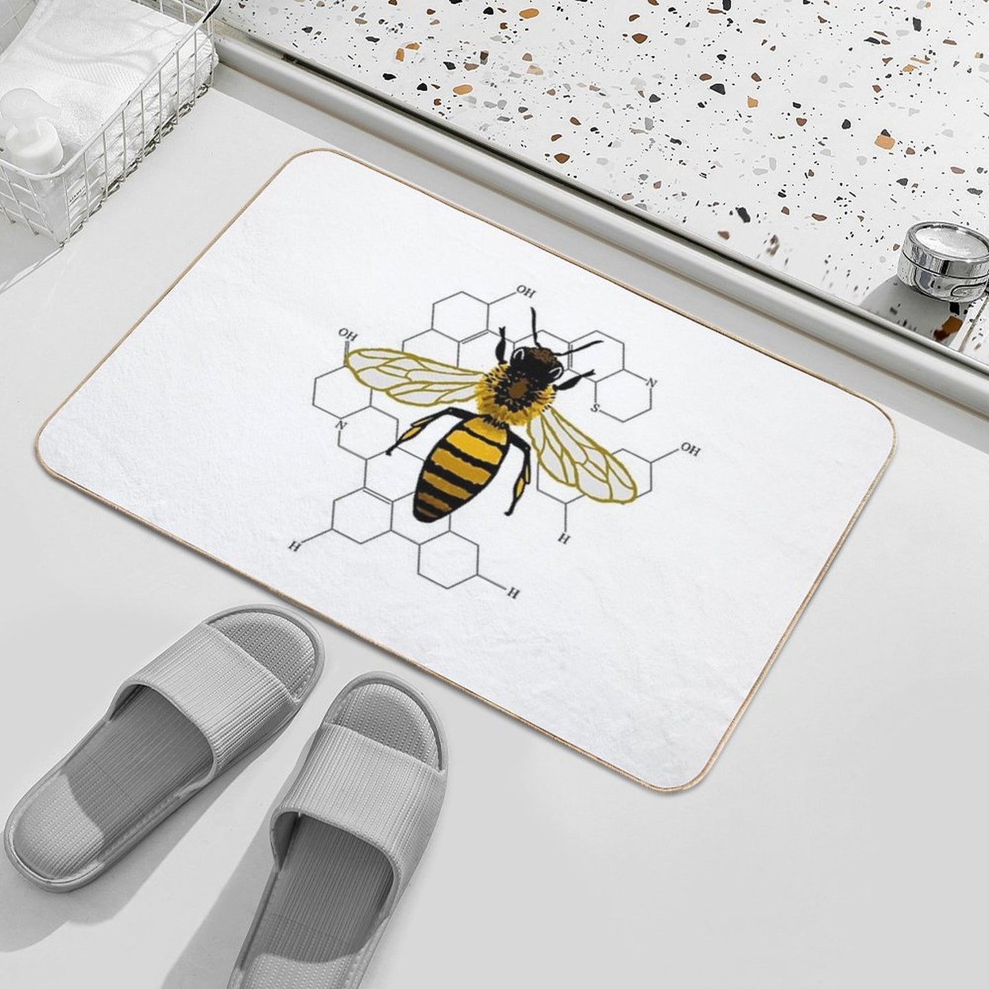 Honey Science Bath Mat