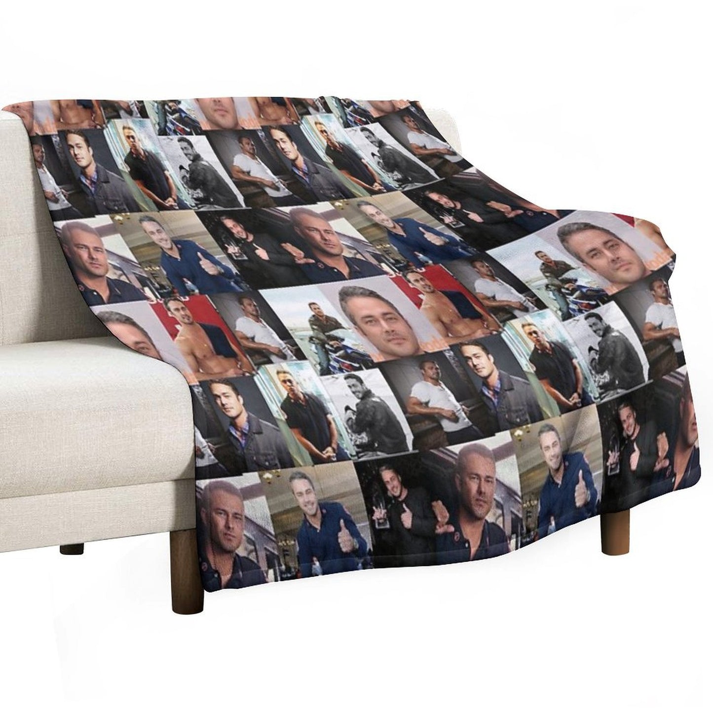 Taylor Kinney Or Kelly Severide Throw Blanket