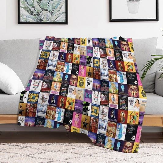 Broadway's Must Sees! Throw Blanket