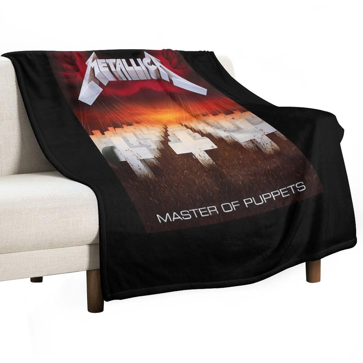 Master Of Puppets (Hq) Classic Throw Blanket
