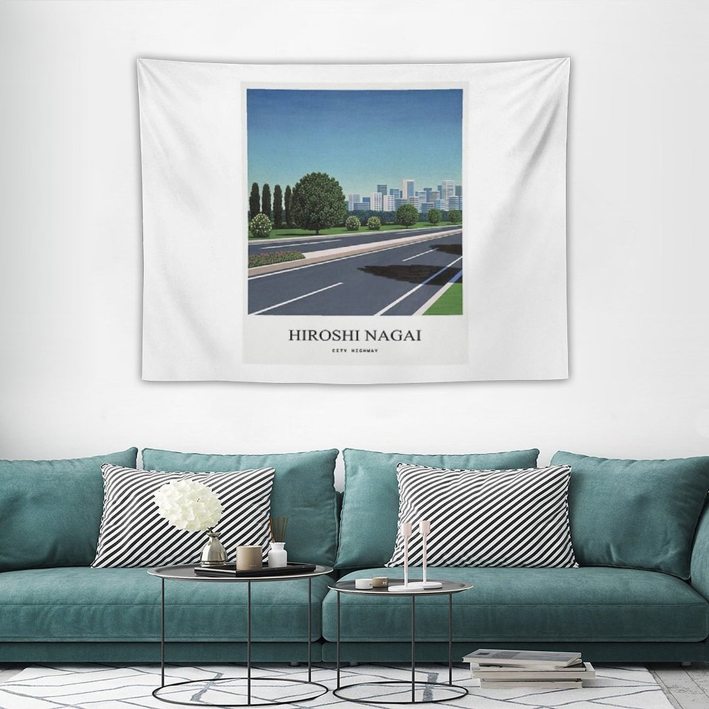 City Highway Tapestry