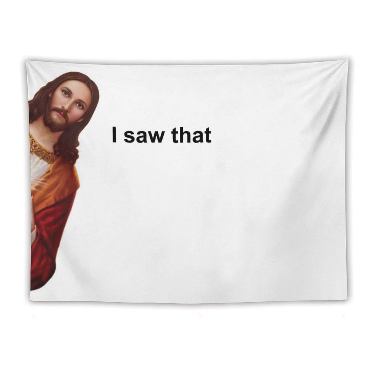 I Saw That Jesus Tapestry