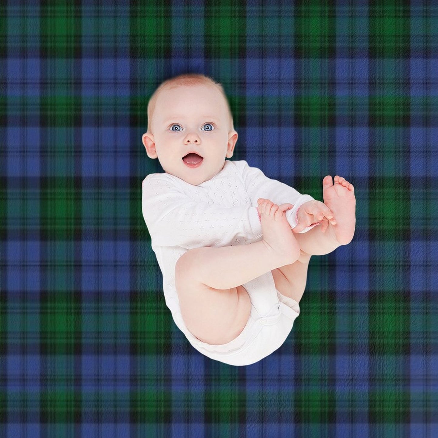Kerr Clan Hunting Tartan Throw Blanket