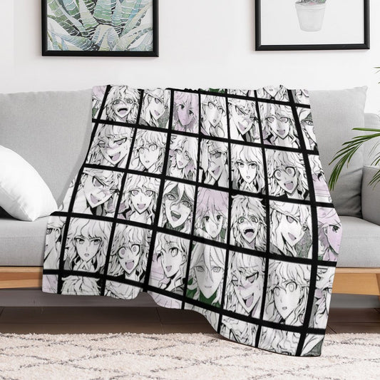 Nagito Manga Collection (Colored) Throw Blanket