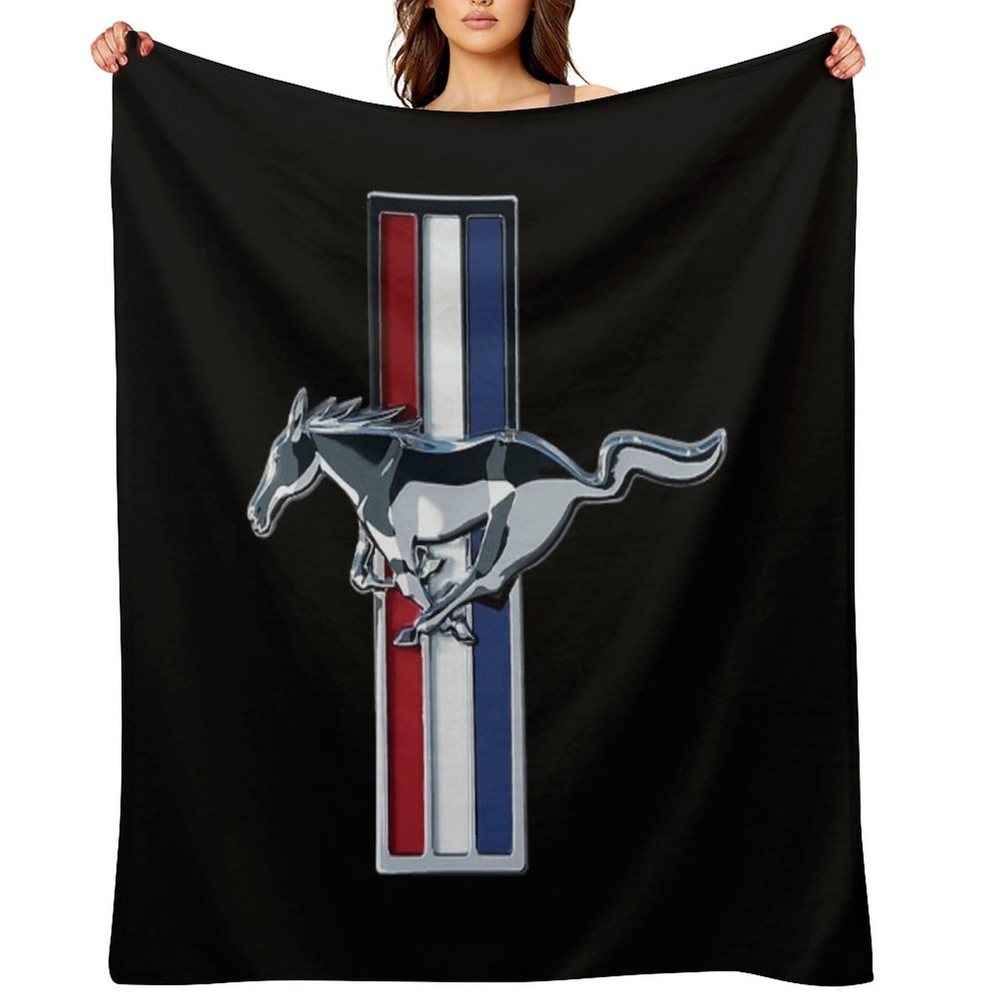 'stang Throw Blanket