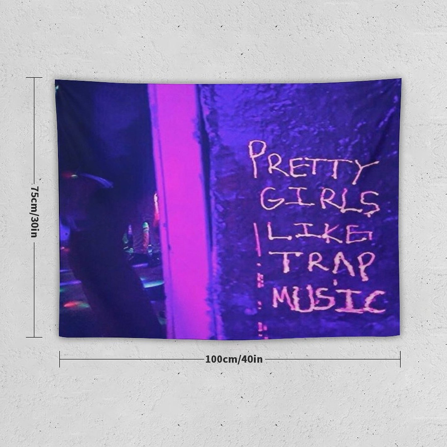 Pretty Girls Like Trap Music Tapestry