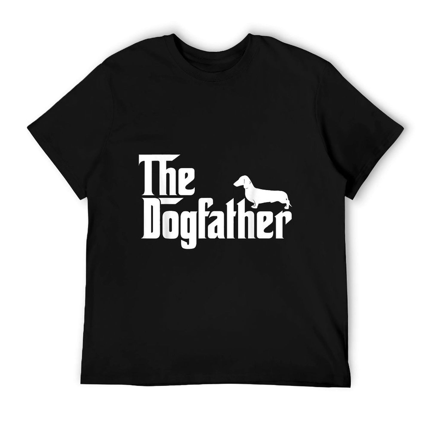 The Dogfather Dachshund Funny Father Dog Lover T-Shirt