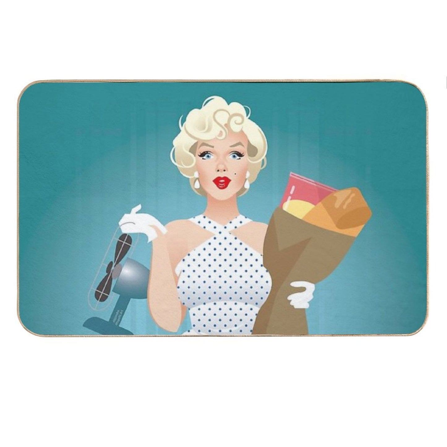 The Girl Bath Mat