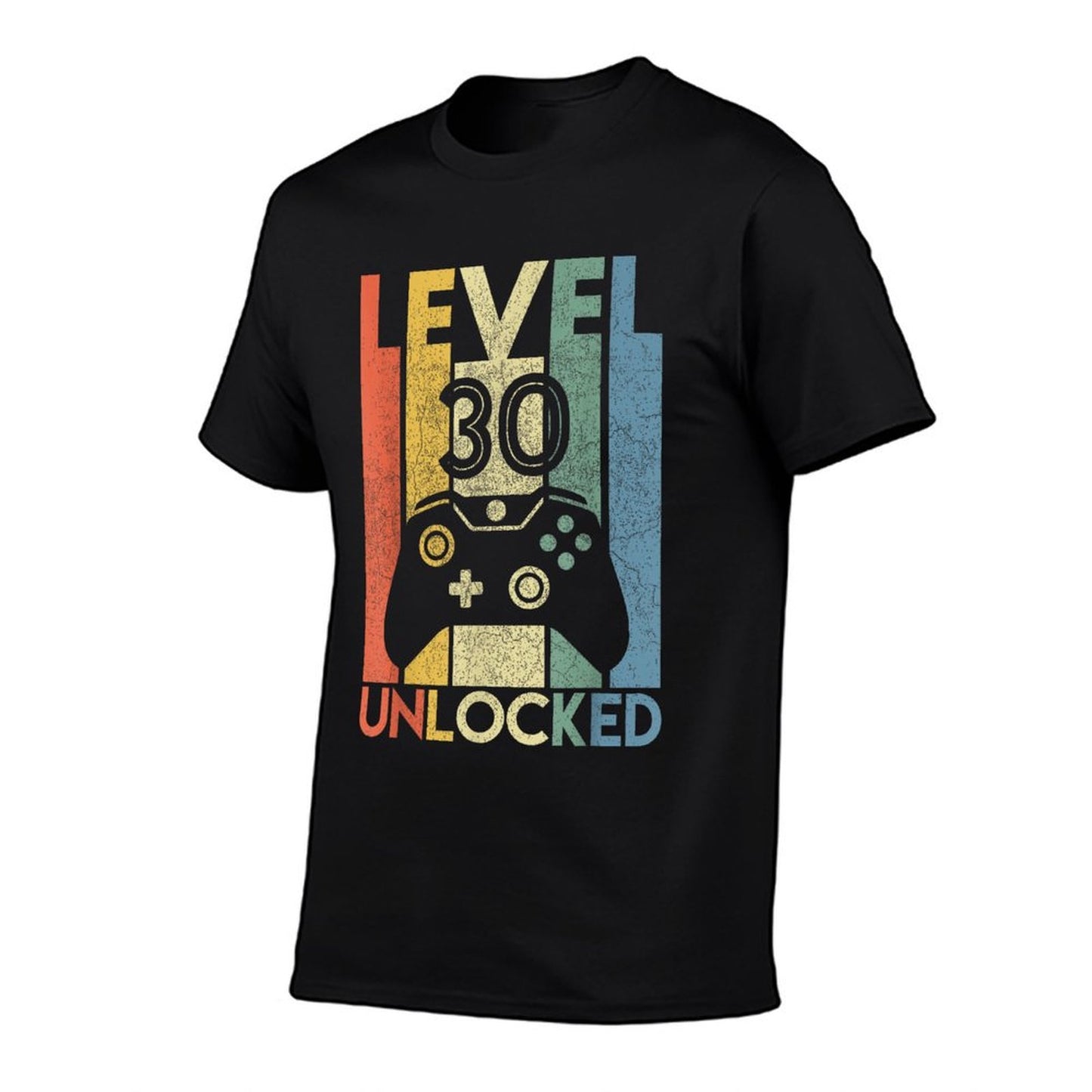 Level 30 Unlocked Funny Video Gamer 30th Birthday Gift T-Shirt