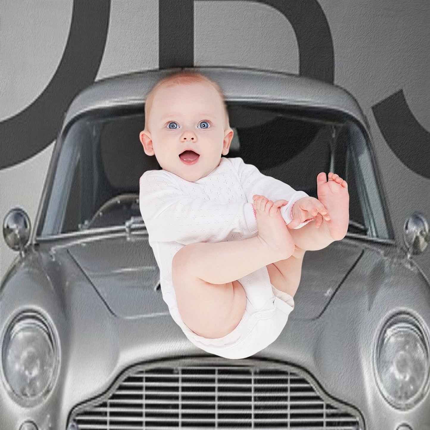 Aston Martin DB5 Throw Blanket