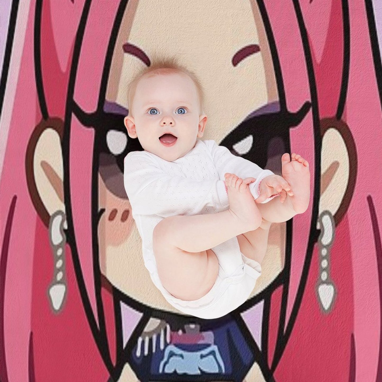 Mira Kpop Demon Hunters Throw Blanket