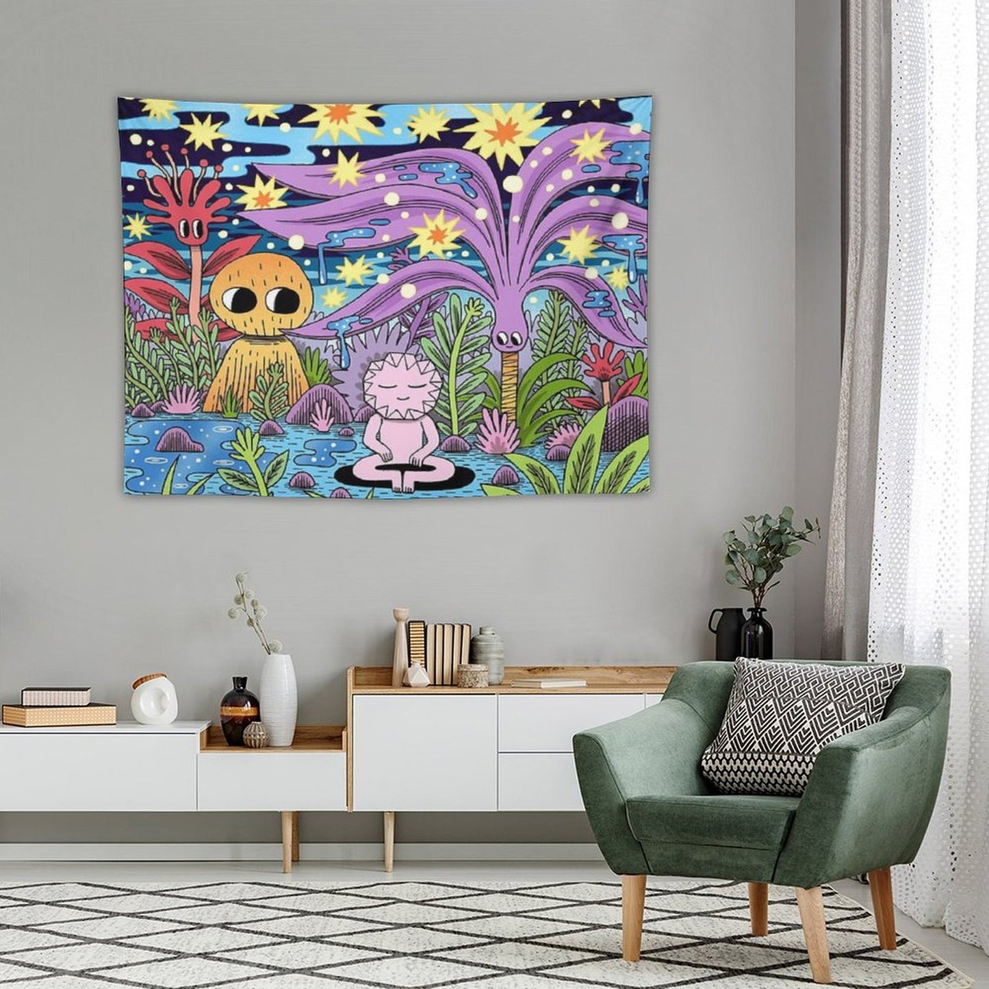 Meditation Tapestry