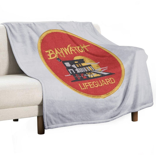 Baywatch Badge - Uniform Throw Blanket