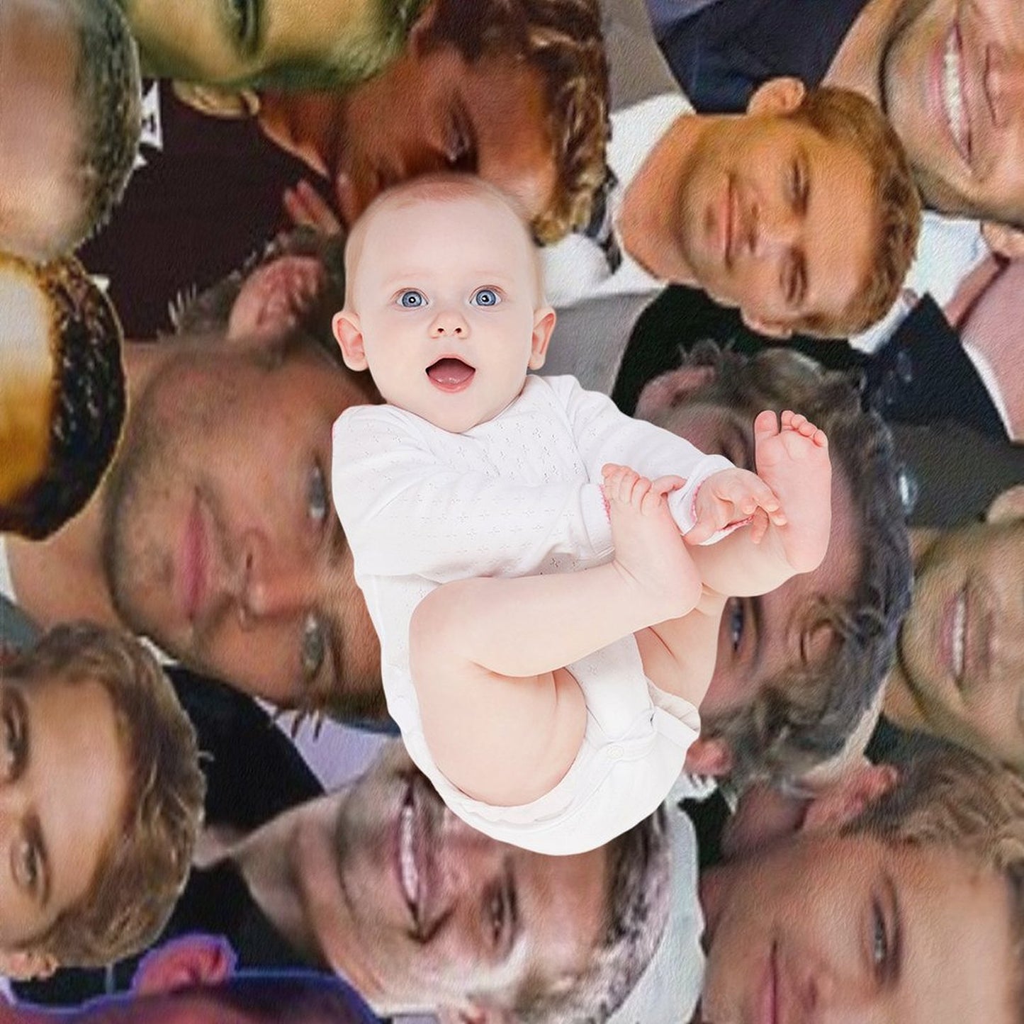 Paul Walker Photo Collage Throw Blanket