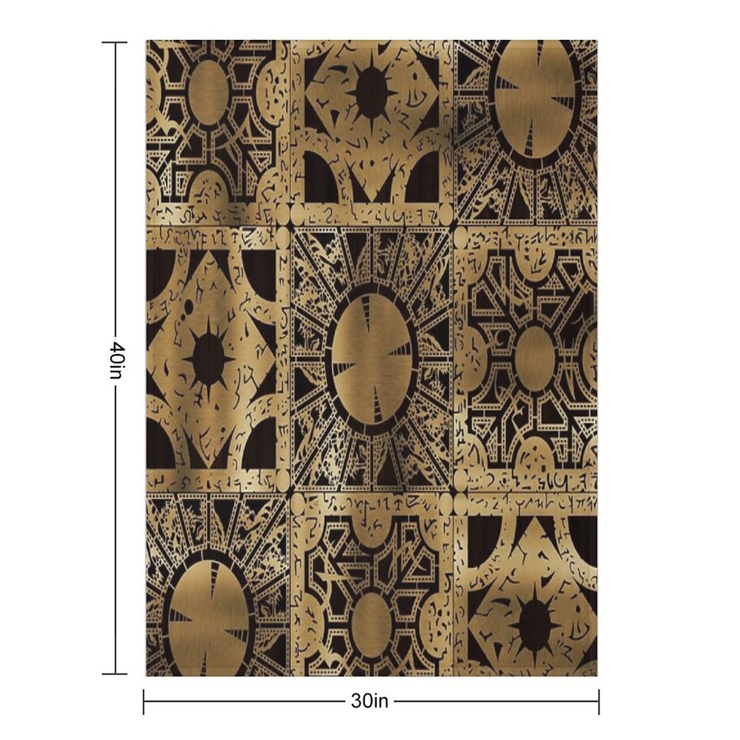 Lament Configuration Side A Throw Blanket