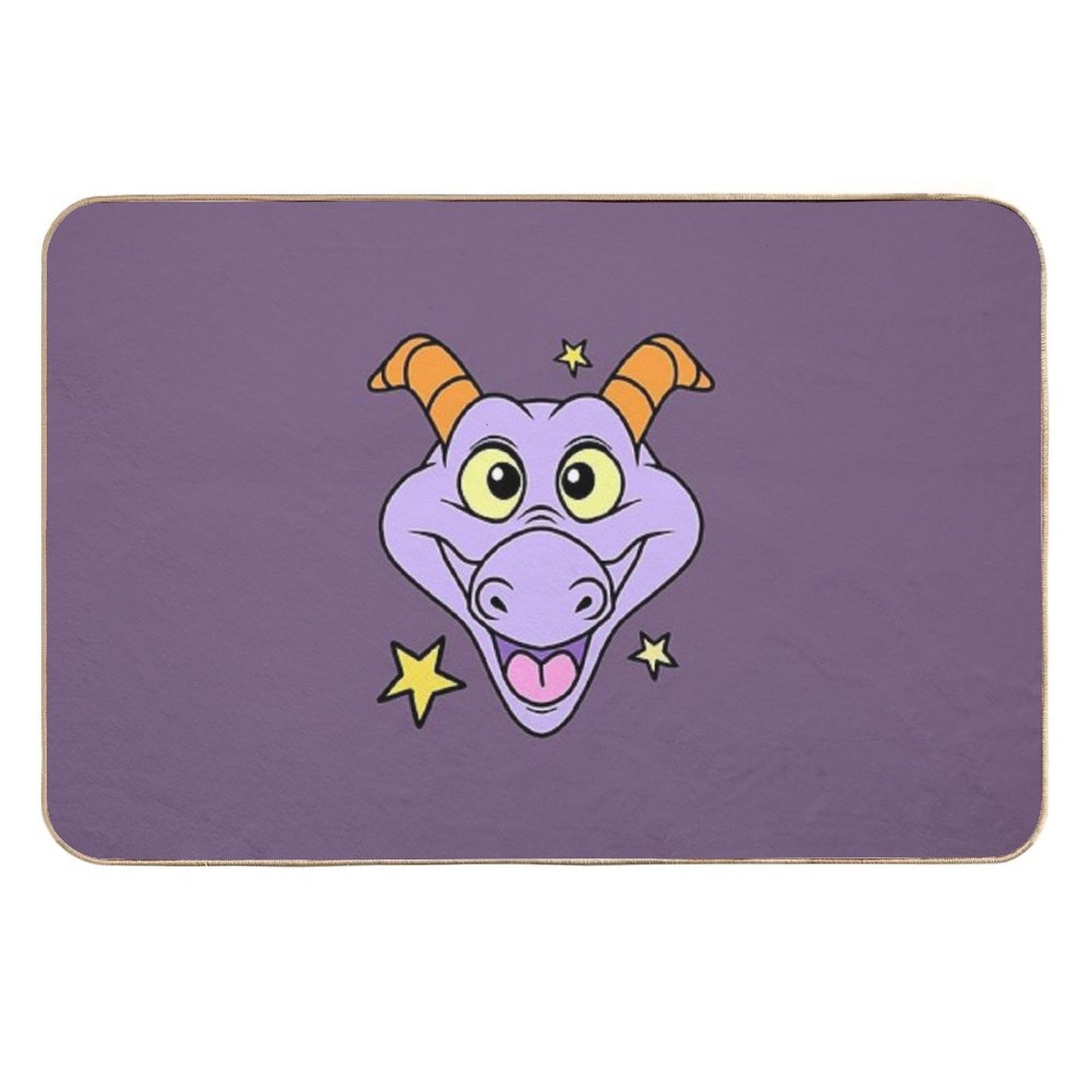 Figment with Stars Odorless Bath Mat