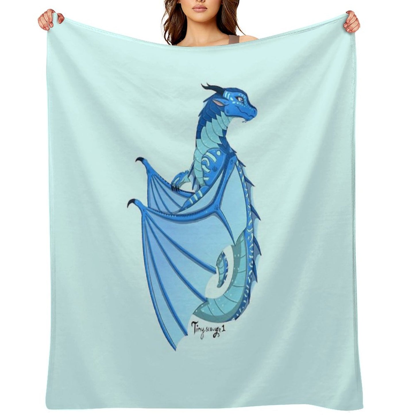 SeaWing Throw Blanket