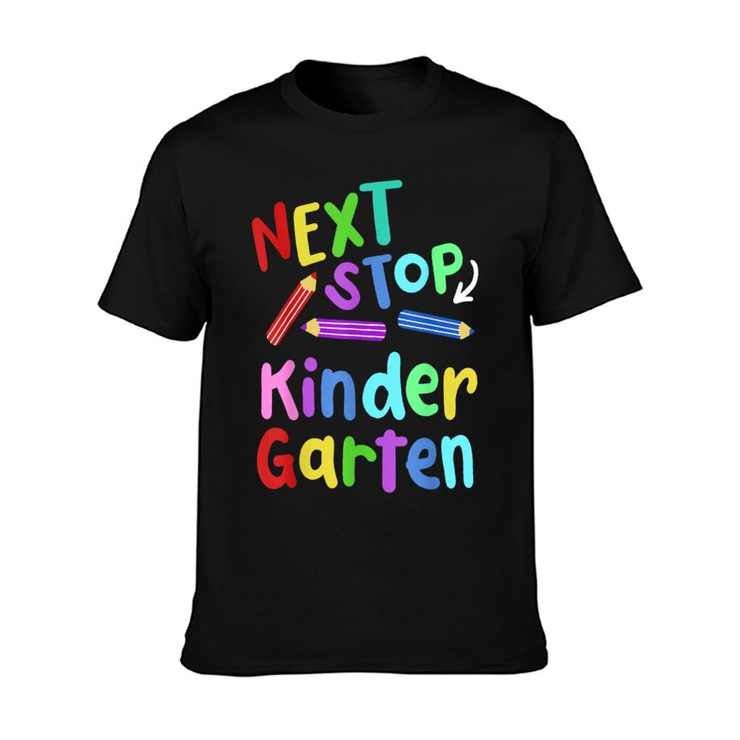 Next Stop Kindergarten Preschool Graduation 2025 Boy Girl T-Shirt
