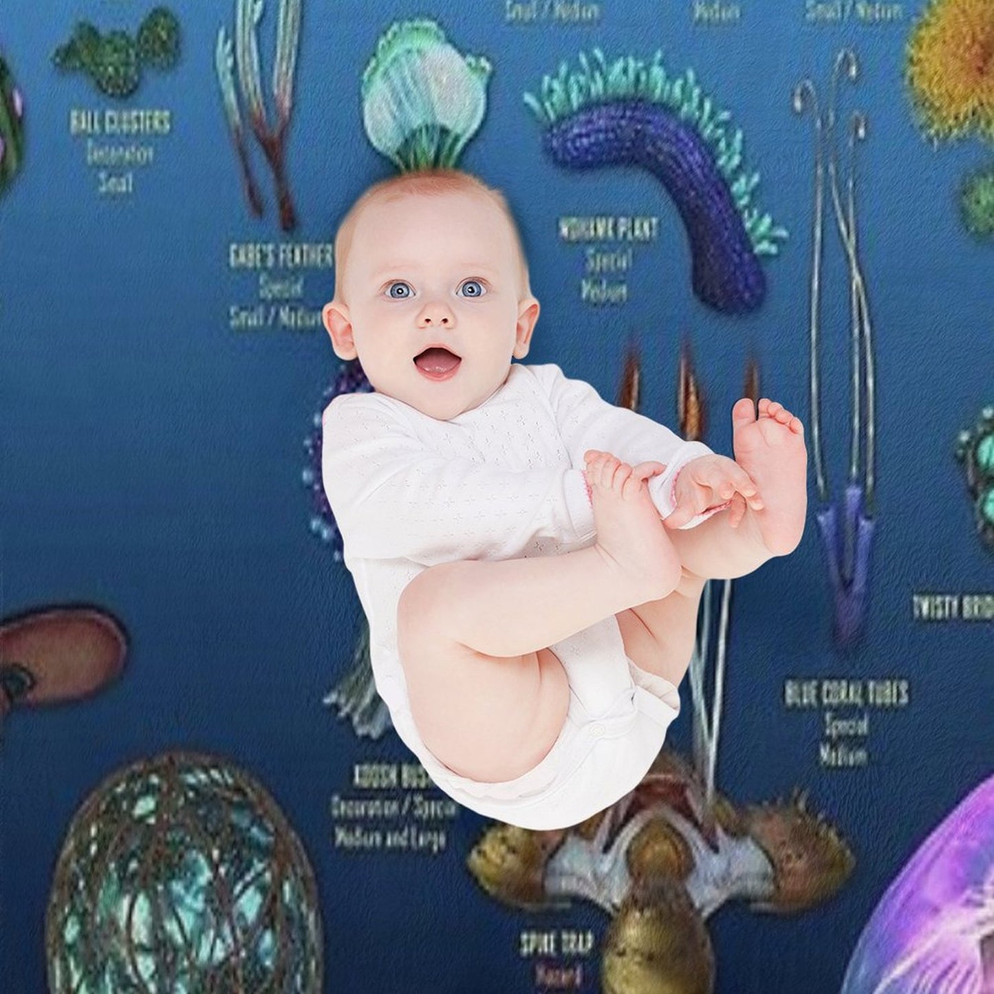 SUBNAUTICA Plant Life Throw Blanket