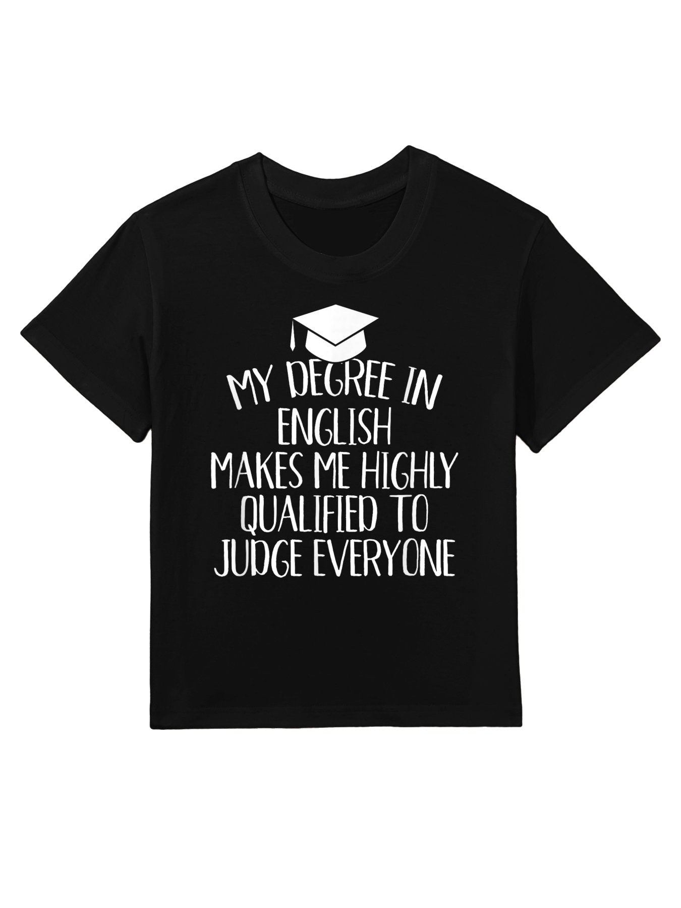 English Major Graduation Gifts Kids T-Shirt