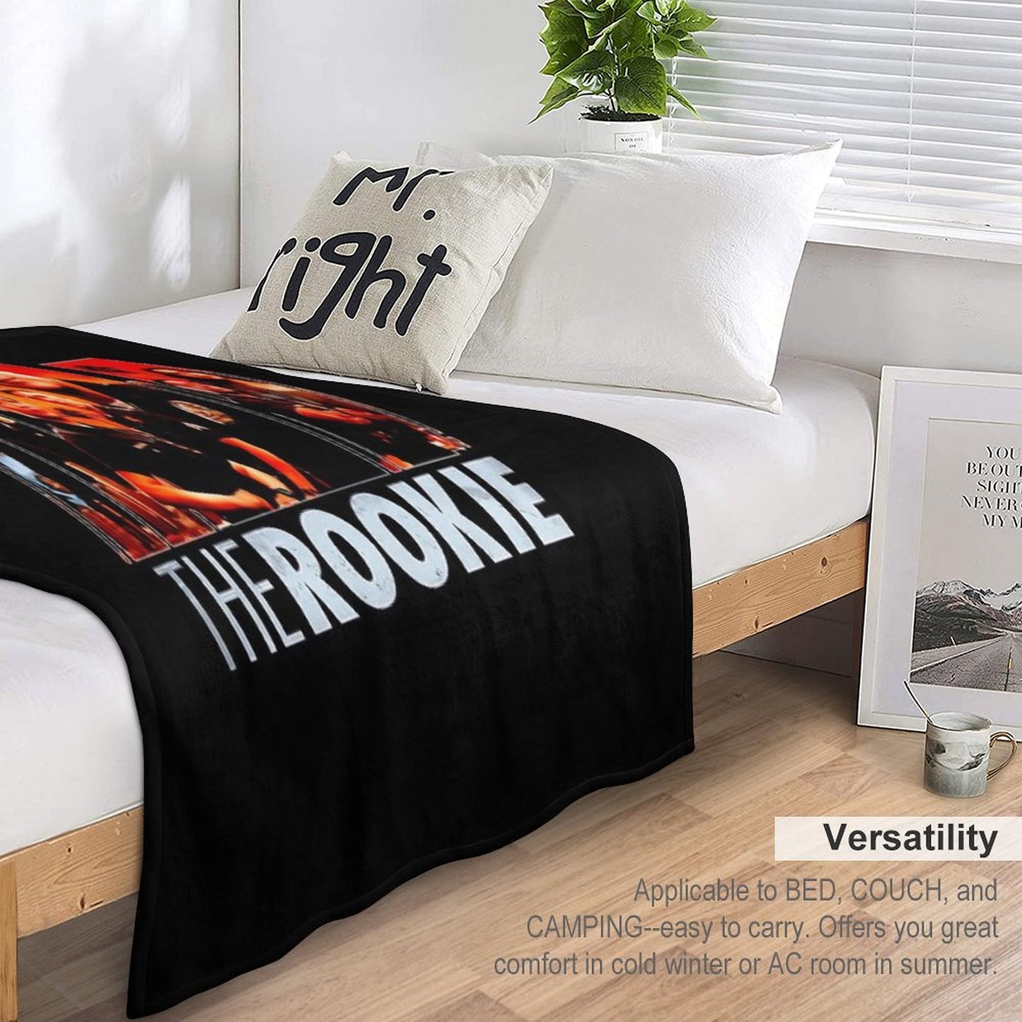 The Rookie Fanart Poster Throw Blanket