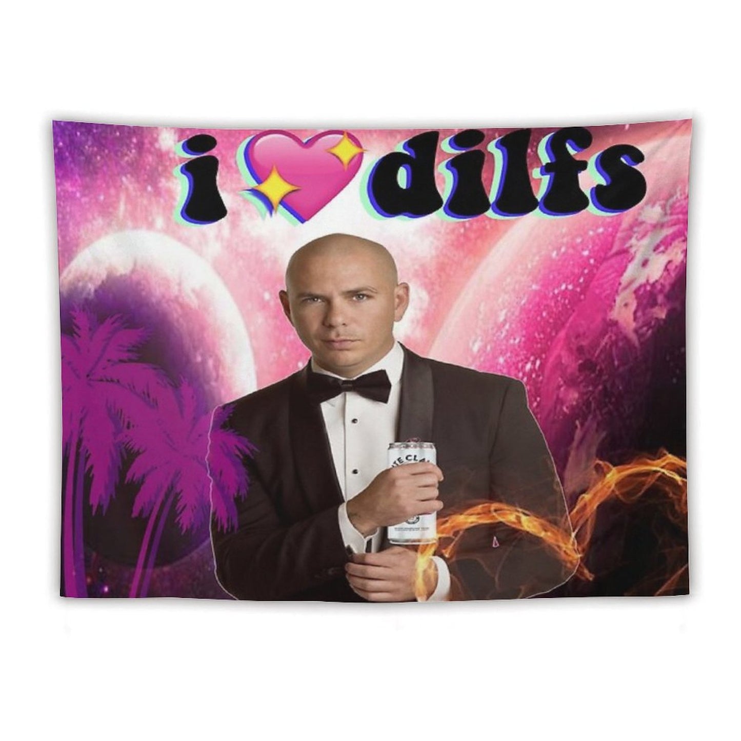 I Love Dilfs Tapestry