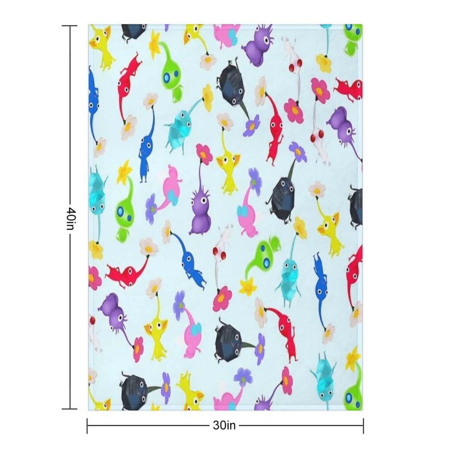ALL Pikmin Throw Blanket