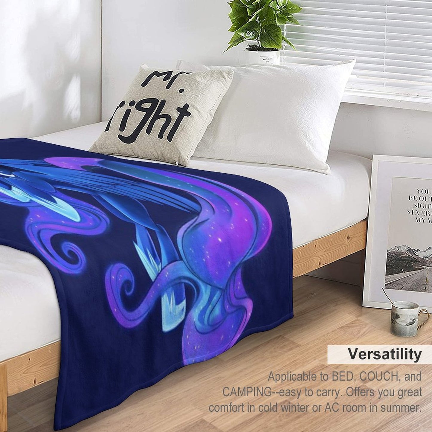 Princess Luna Throw Blanket