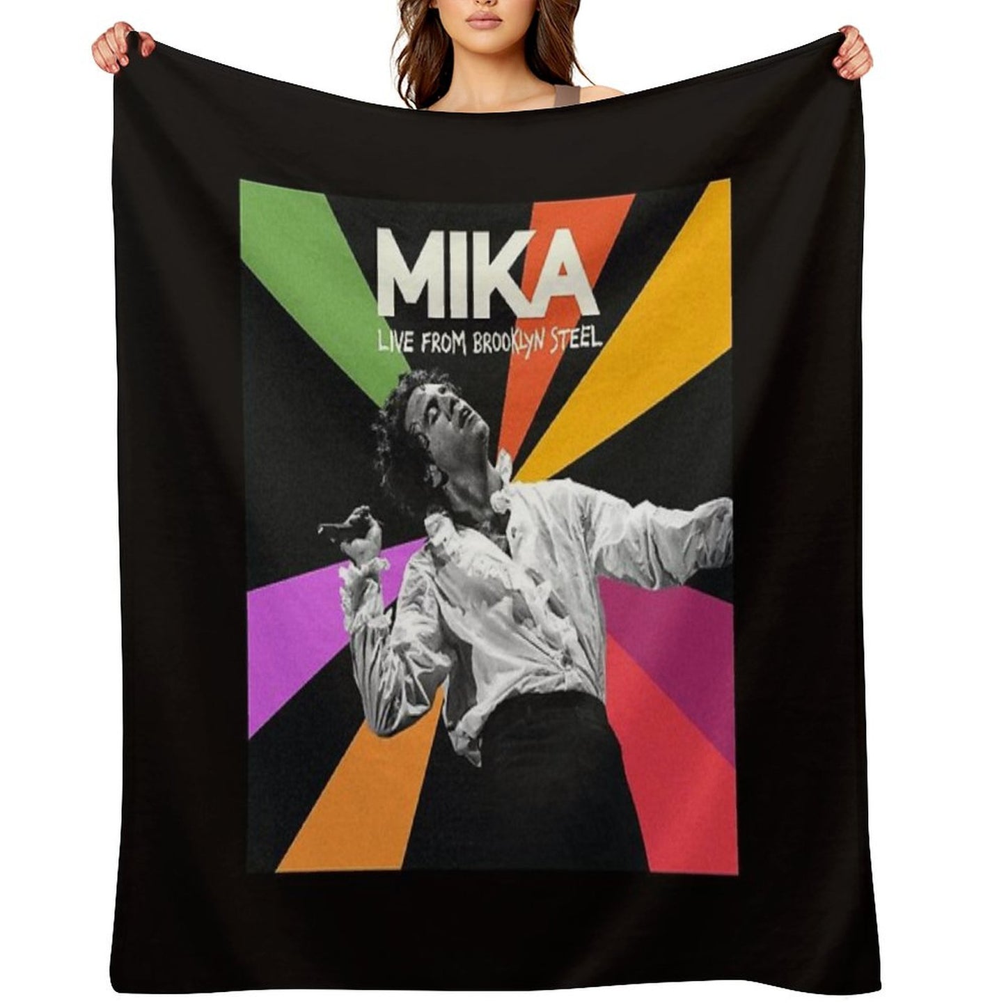 Mika Live from Brooklyn Steel Throw Blanket