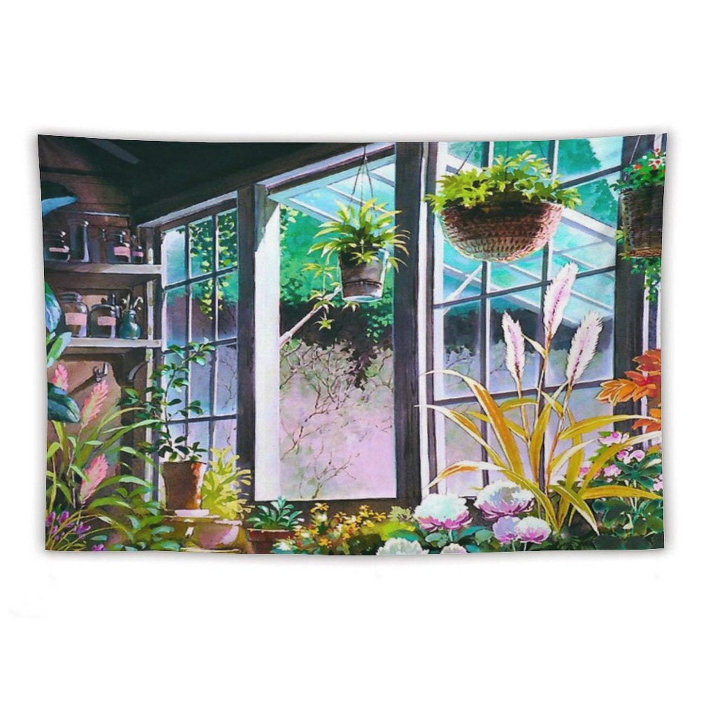The Witch's Garden Tapestry