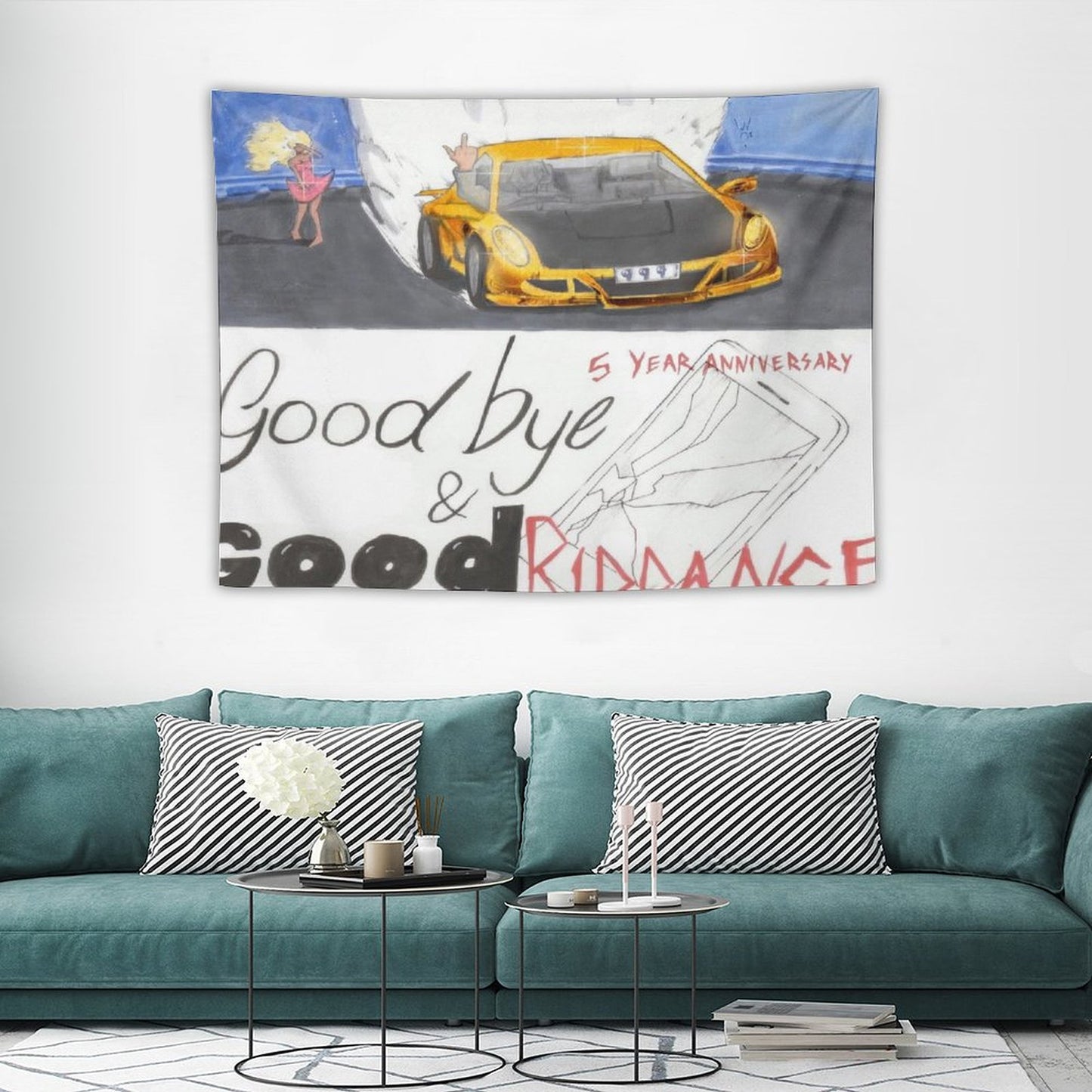 Goodbye & Good Riddance (5 Year Anniversary Edition) Tapestry